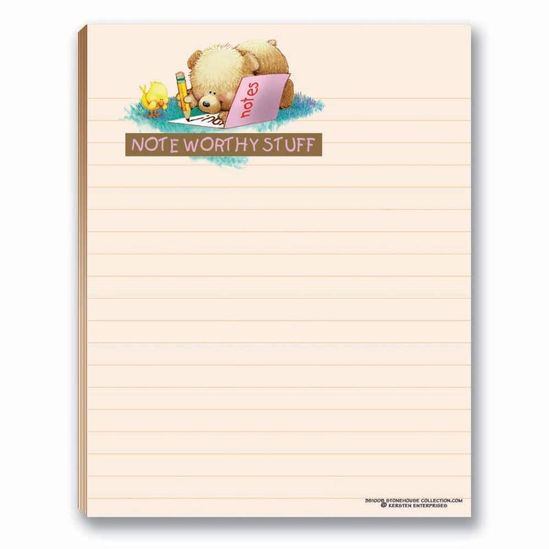 Stonehouse Collection Cute Notepads - 4 Assorted Pads - Sweet, Feel Good Notepads - Great Gift Idea, 50 Sheets Each - Image 3